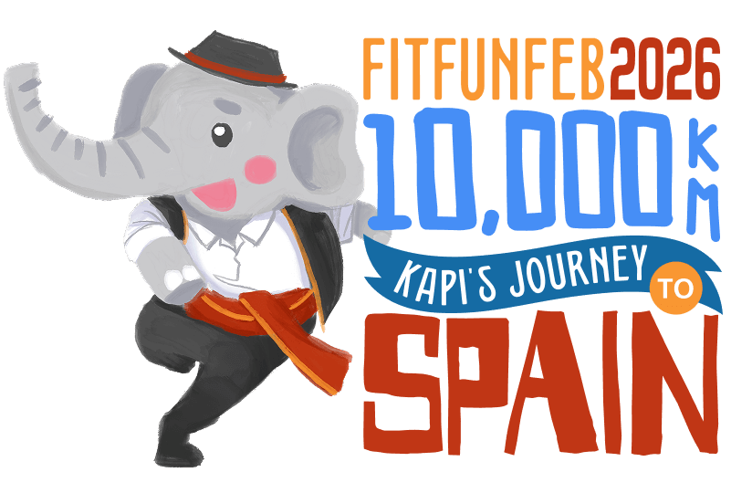 Fit Fun Feb 2026 10,000km Kapi's Journey to Spain